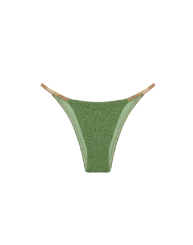 Push - up women swimwear to enhance the bust for a more confident beach lookFirenze Mandy Detail Bottom - Aloe