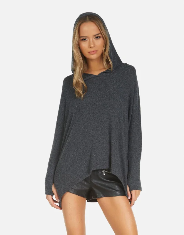 Mock Neck Women Long Sleeve Top for a Modern AestheticDash Oversized Hoodie