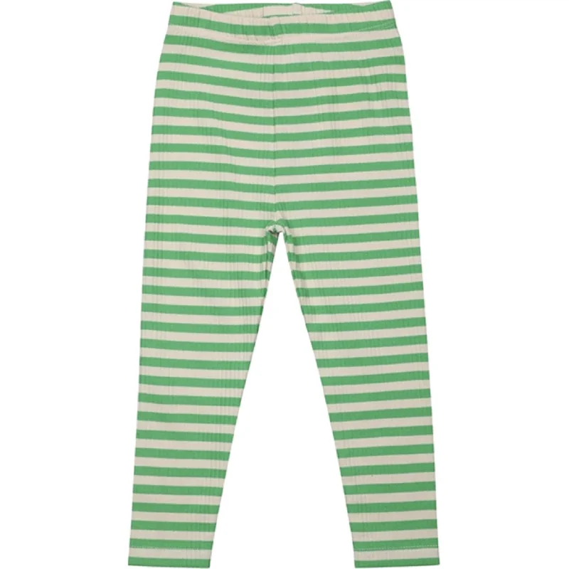 The NEW Siblings Bright Green Finn Rib Leggings