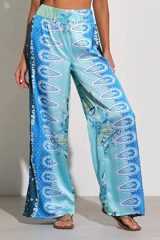 Zade Pant In Abstract Print