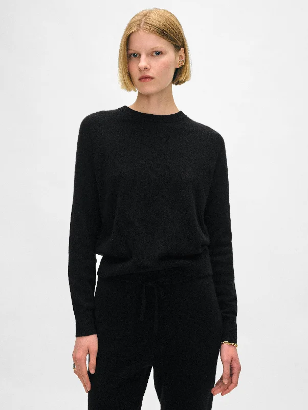 Lightweight Women Sweater for Spring and FallCashmere Easy Sweatshirt