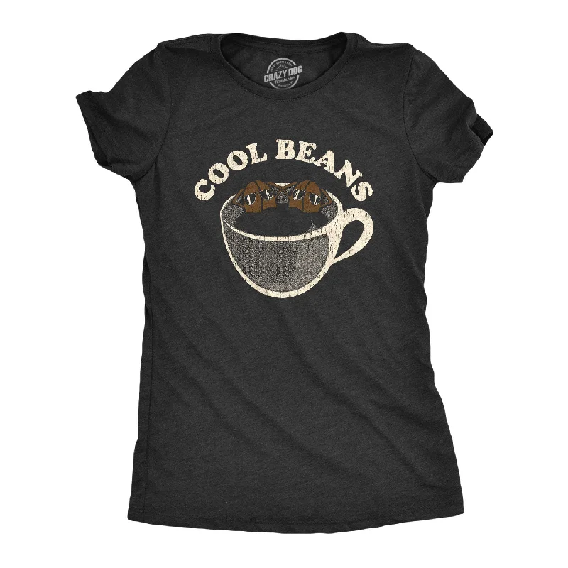 Organic Cotton Women T Shirt for Eco - Conscious WearersCool Beans Women's T Shirt