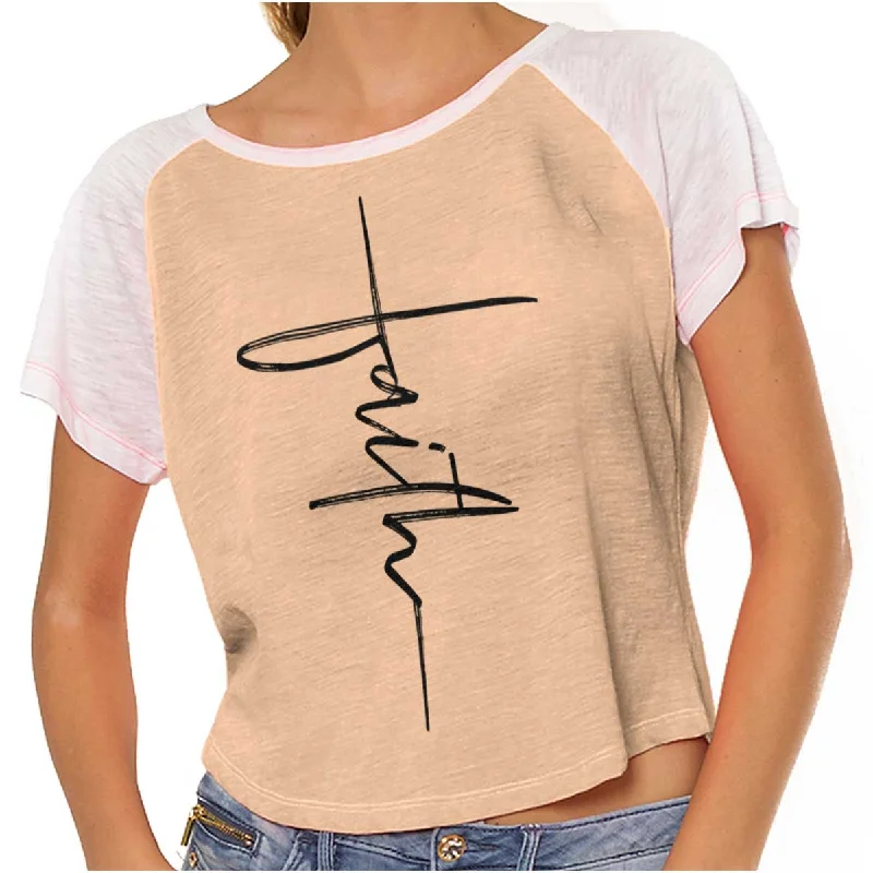 Sheer Women T Shirt for a Stylish and Alluring LookFaith Fashion Vintage T Shirts