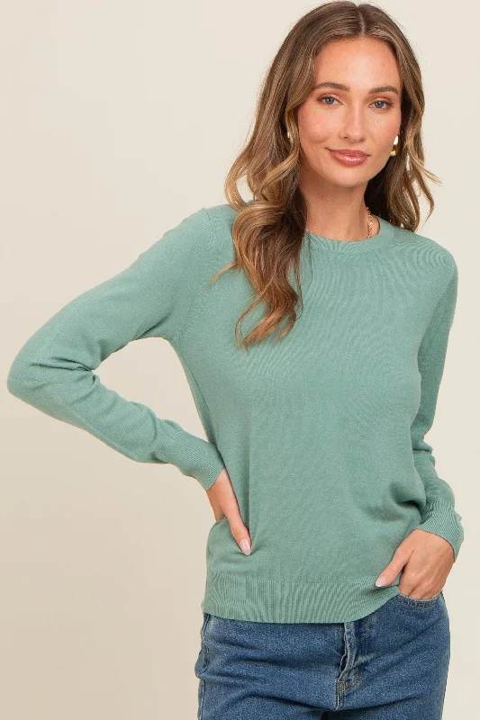 Open - Front Women Sweater for Easy LayeringJade Basic Soft Knit Sweater