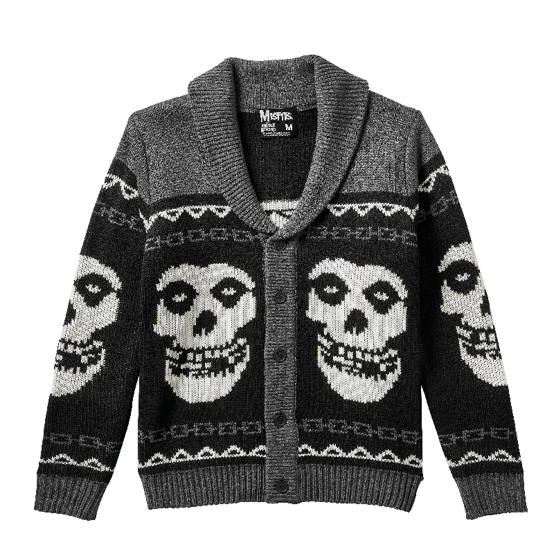 ribbed women cardigan with a classic textureMisfits Cardigan