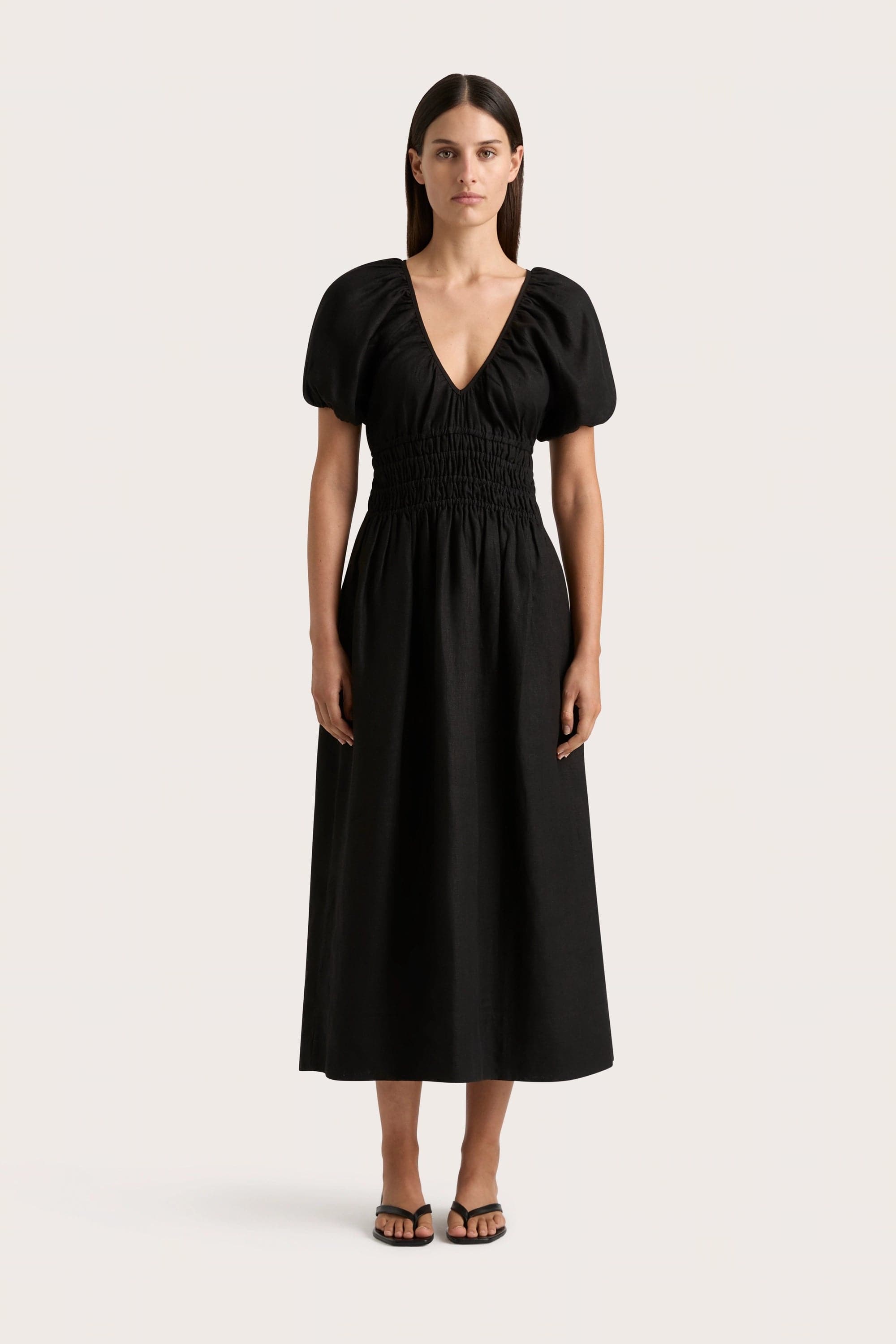 Lace - Embellished Women Dress for an Elegant and Sophisticated AppearanceGeriba Maxi Dress Black