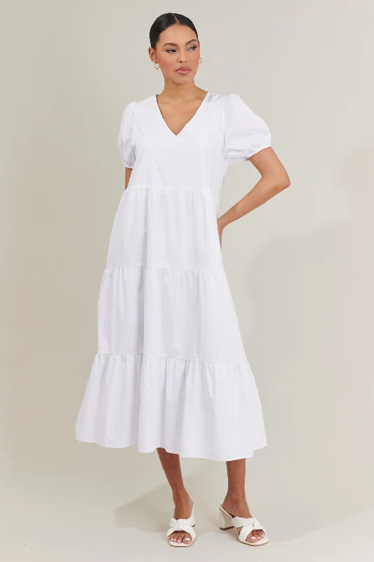 Mini Women Dress with a Short Hem for a Young and Trendy StyleMarley Tiered Maxi Dress