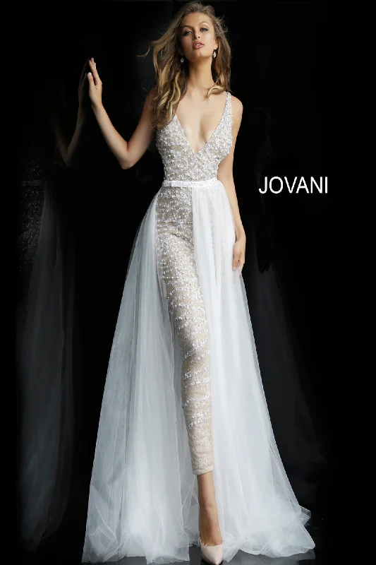 Lace - Embellished Women Dress for an Elegant and Sophisticated AppearanceJovani 60010