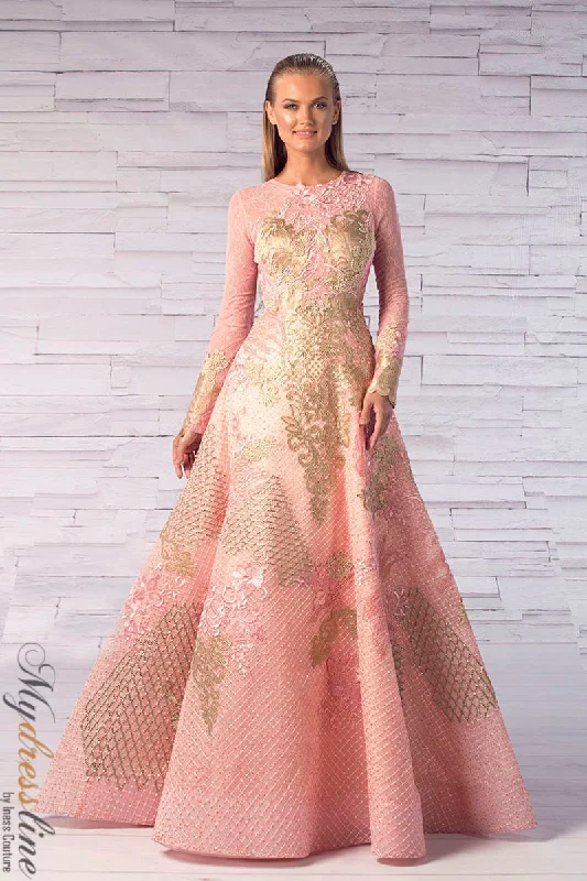 Mermaid - Style Women Dress with a Fitted Silhouette for Special OccasionsSara Badr 26401