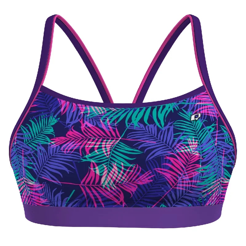 Neon - colored women swimwear to stand out on the beachSpring Break Classic Sports Bikini Top